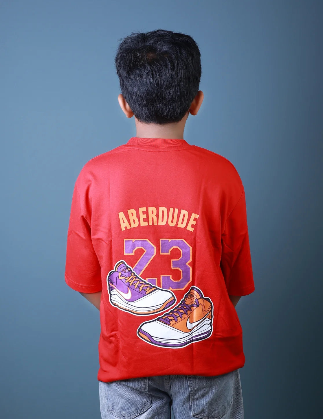 Boys (12–16 Years) Five Sleeve T-Shirt – Lubnet Cotton – 240–250 GSM