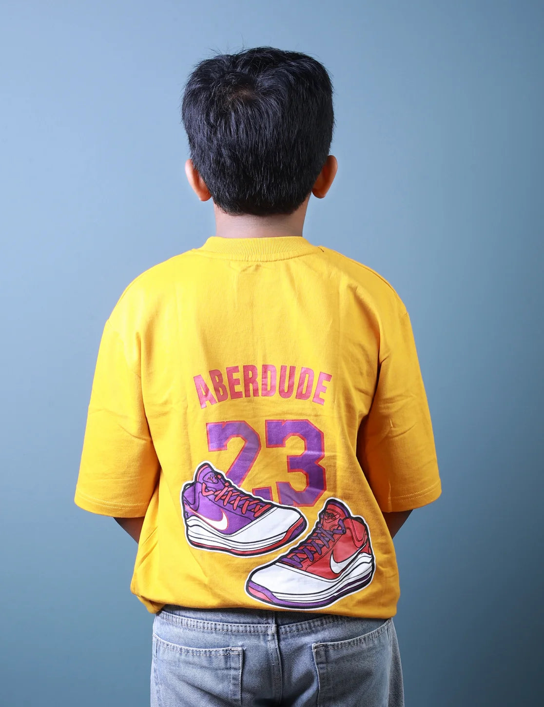 Boys (12–16 Years) Five Sleeve T-Shirt – Lubnet Cotton – 240–250 GSM