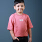 Kids (1–5 Years) Five Sleeve T-Shirt – Cherry Colour “CLASSIC CARS” Print – Lubnet Cotton – 240-250 GSM