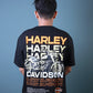 Harley Davidson Printed Oversized Men’s T-Shirt – Lubnet Cotton – 260-270 GSM