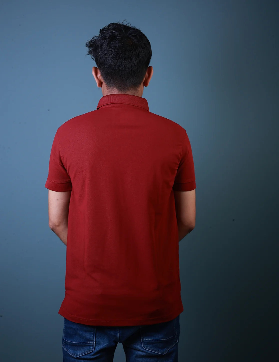 Men’s Polo Collar T-Shirt – Marsh Fabric – 220 GSM